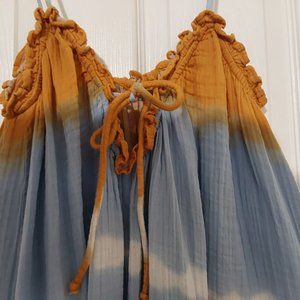 ZARA LONG COTTON SUNDRESS